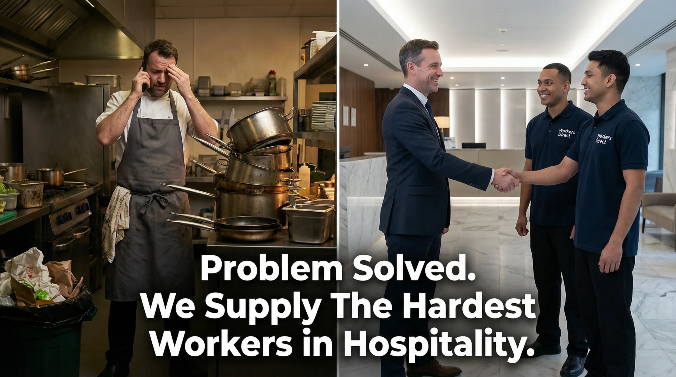 Problem Solved. We Supply The Hardest Workers in Hospitality - Workers Direct Recruitment Agency.png