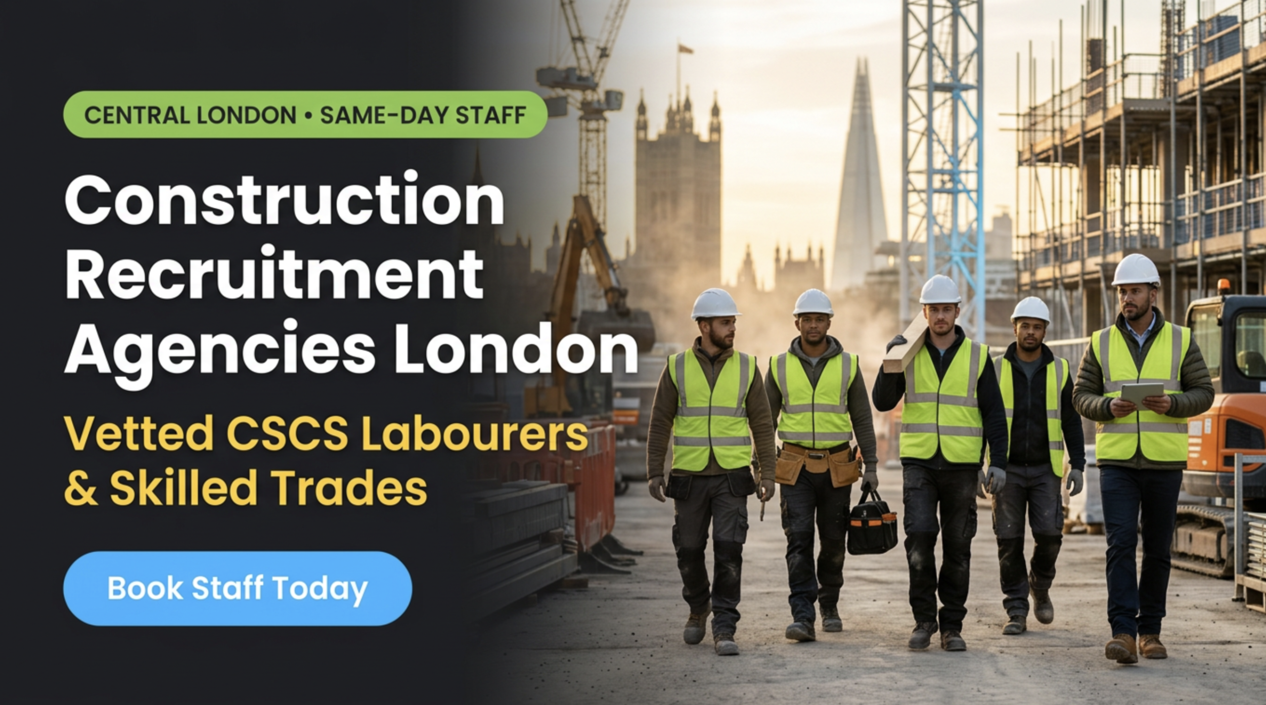 Construction Recruitment Agencies London | Workers Direct