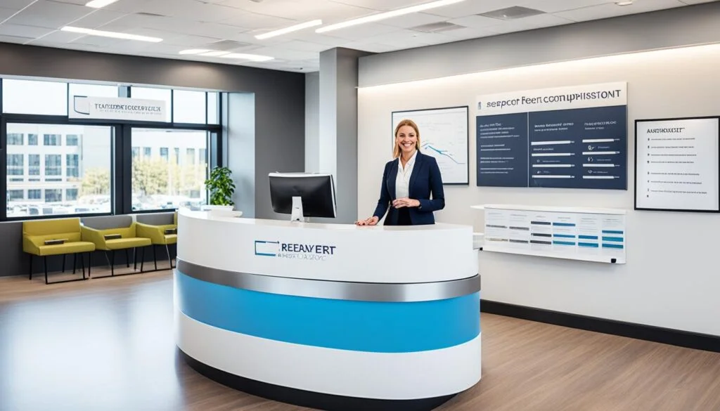 Expert temporary receptionist staffing