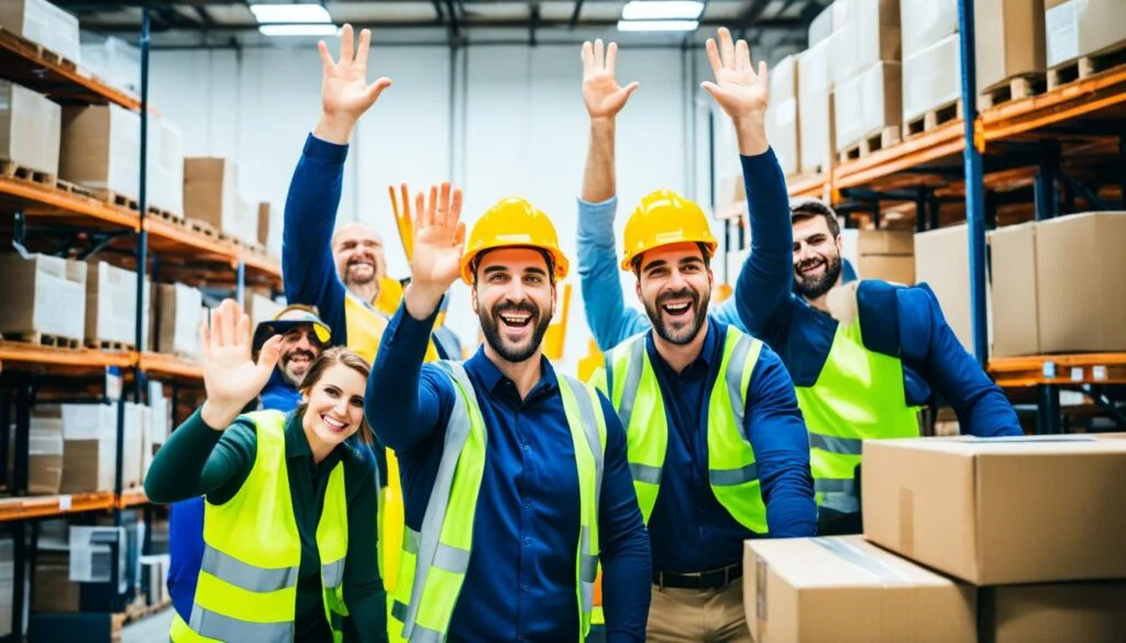 warehouse job placement success stories