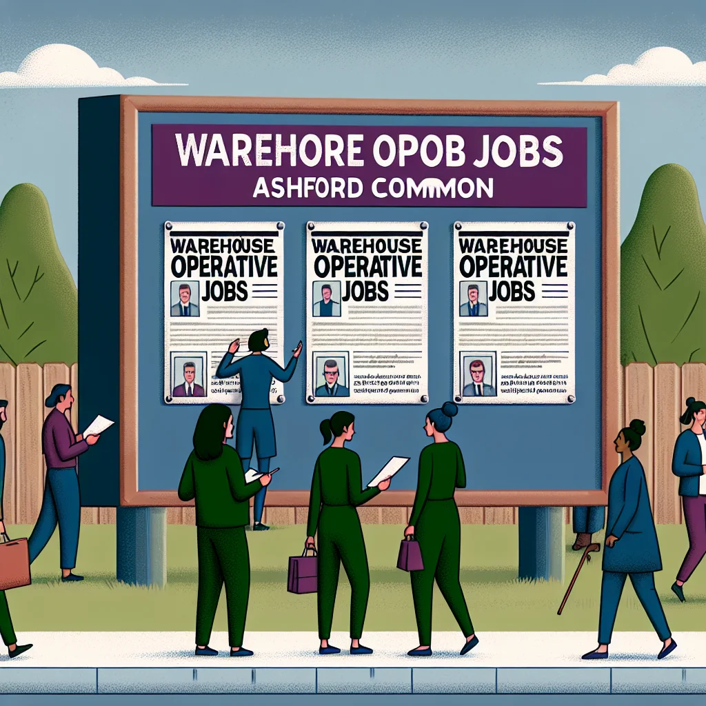 Find Warehouse Operative Jobs in Ashford Common