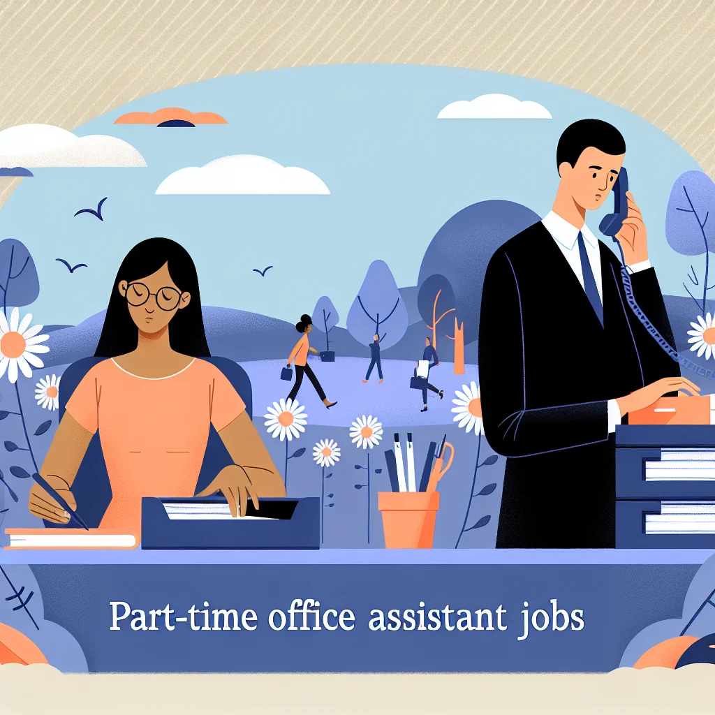 Part-time Office Assistant Jobs in Flowery Field