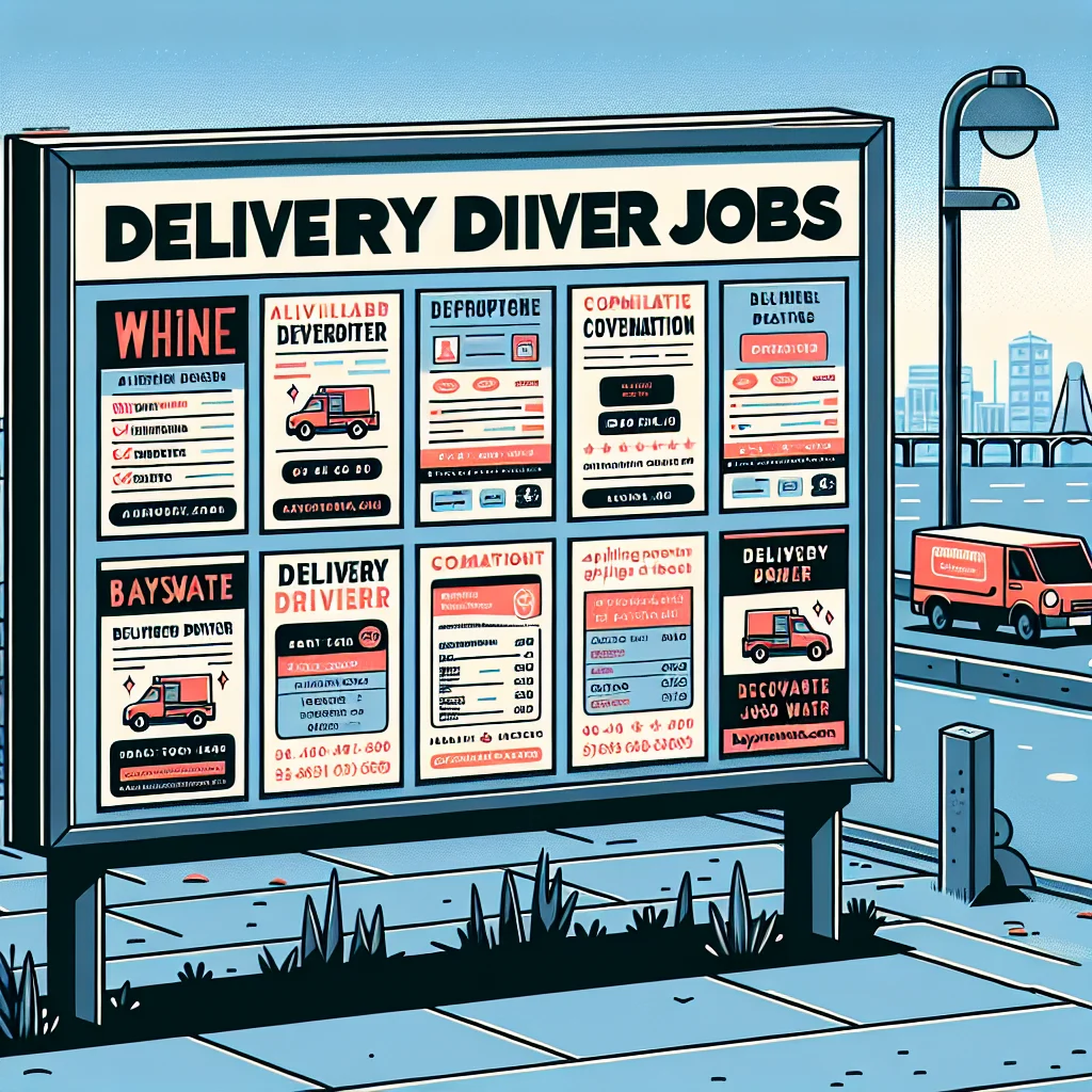 Find Delivery Driver Jobs in Bayswater