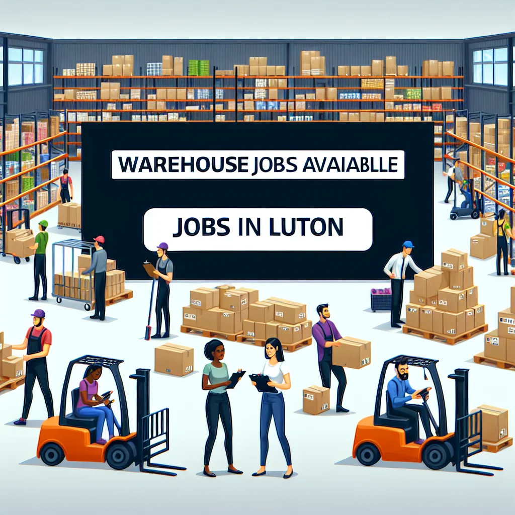 Find Warehouse Jobs in Luton
