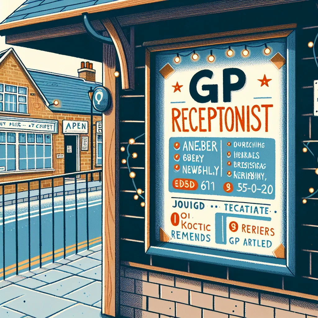 Find GP Receptionist Jobs in Anerley