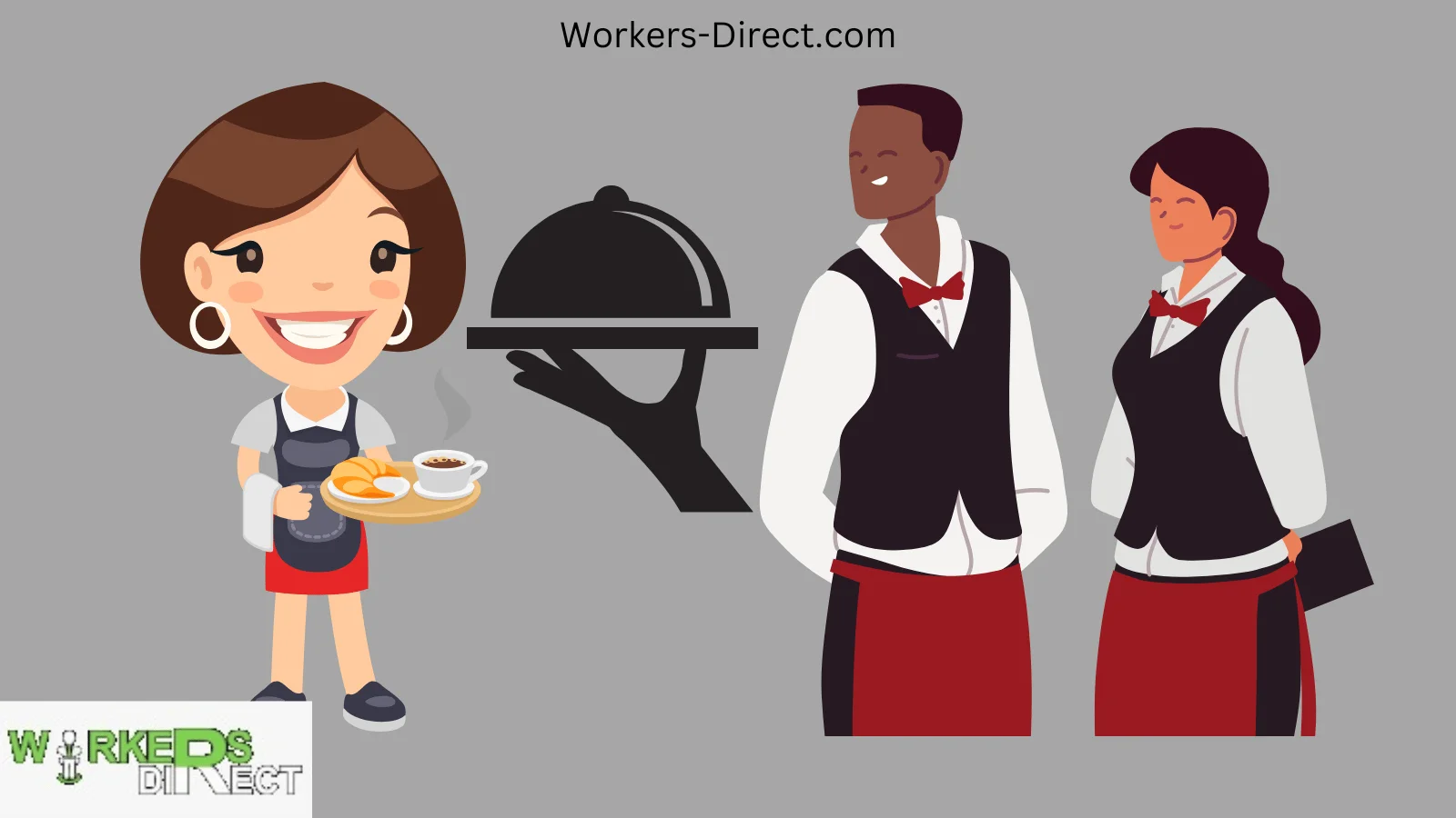 Team Workers Direct recruitment specialists reviewing resumes