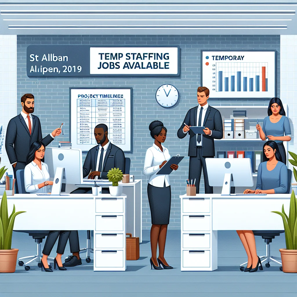 Find Temp Staffing Jobs in St Albans