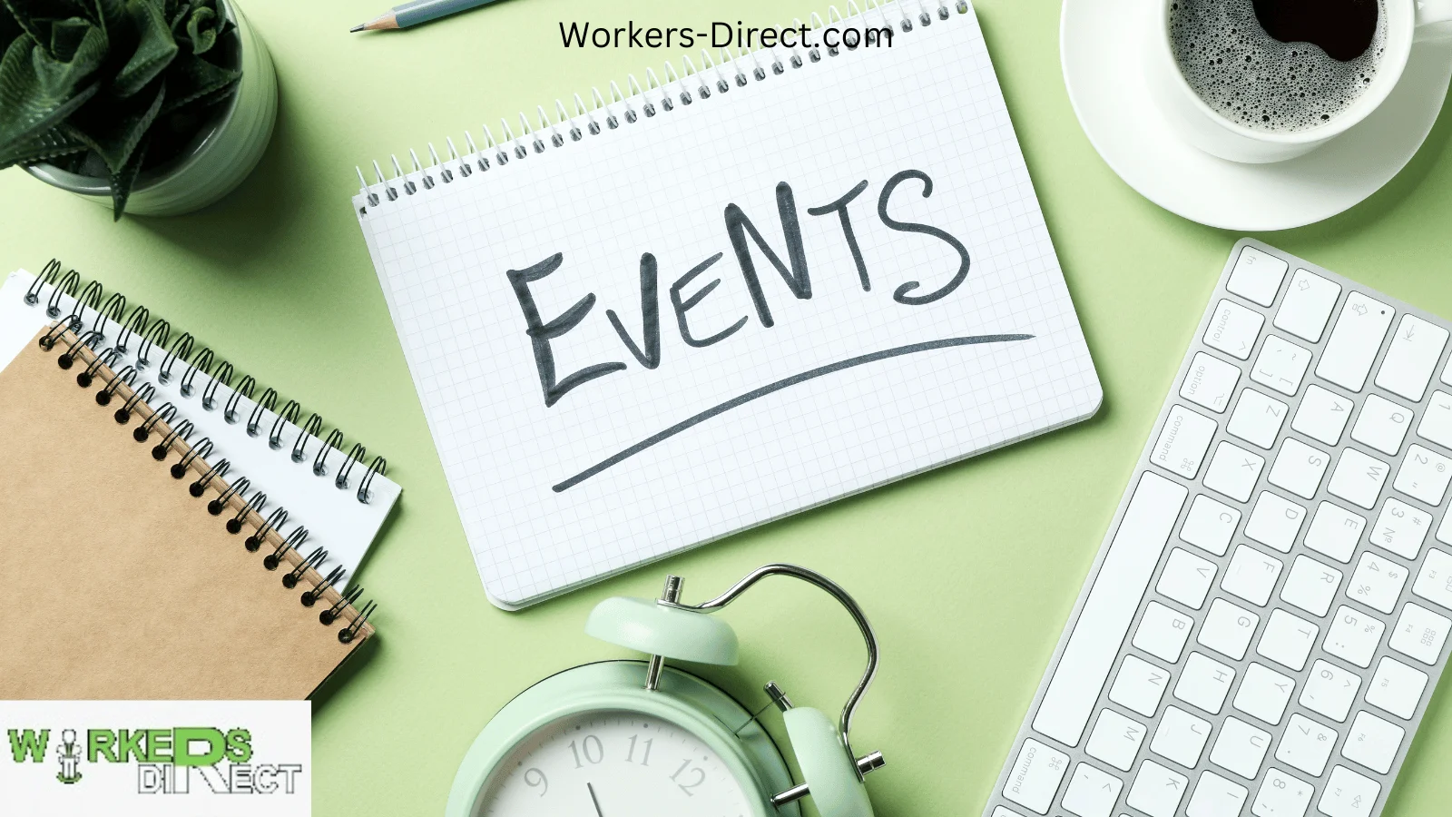Team Workers Direct event staff working at a corporate conference in London