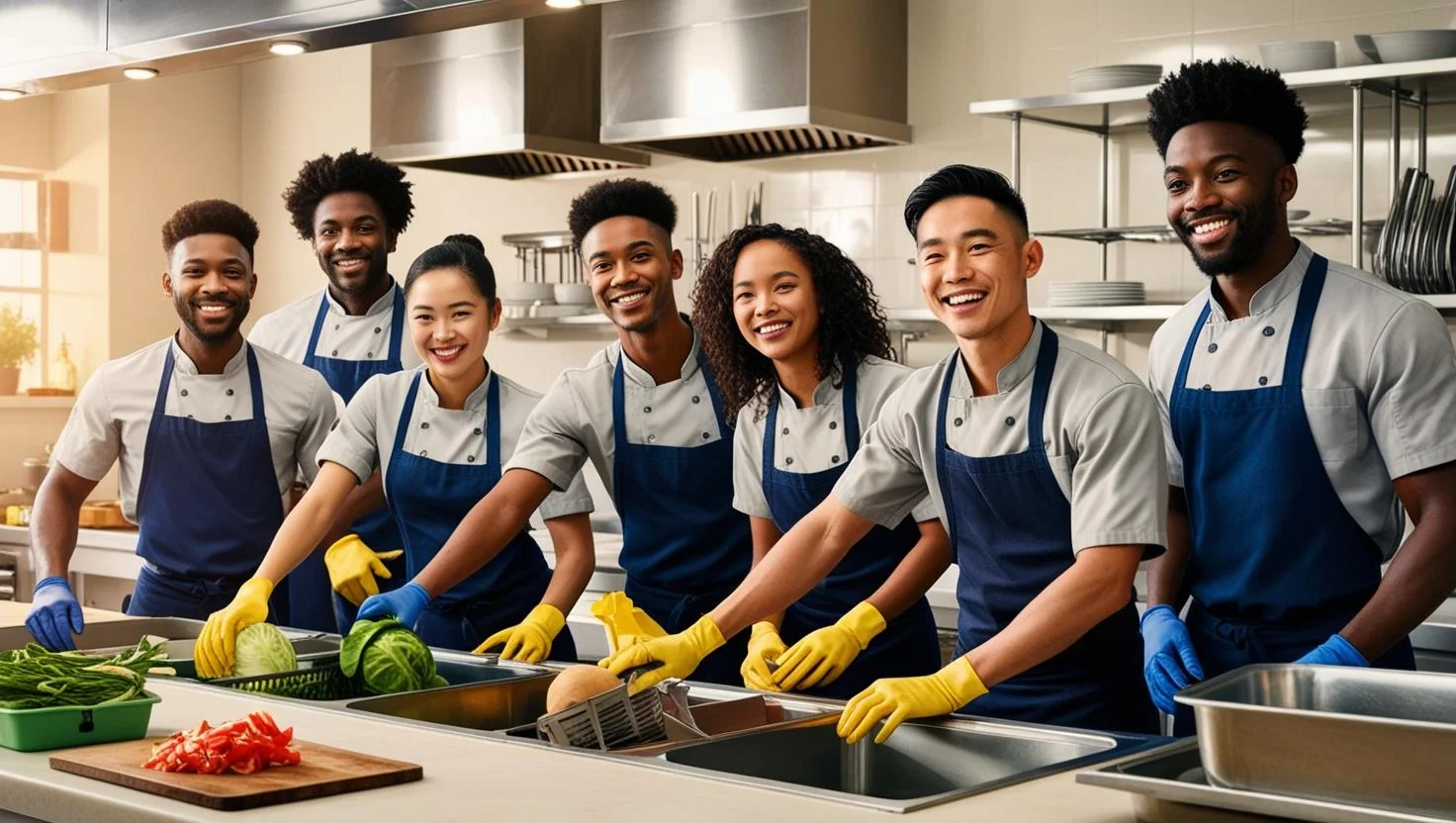 Hire experienced head kitchen porters