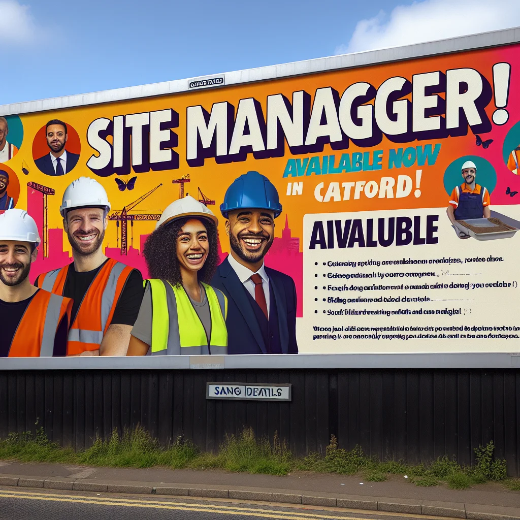 Find Site Manager Jobs in Catford