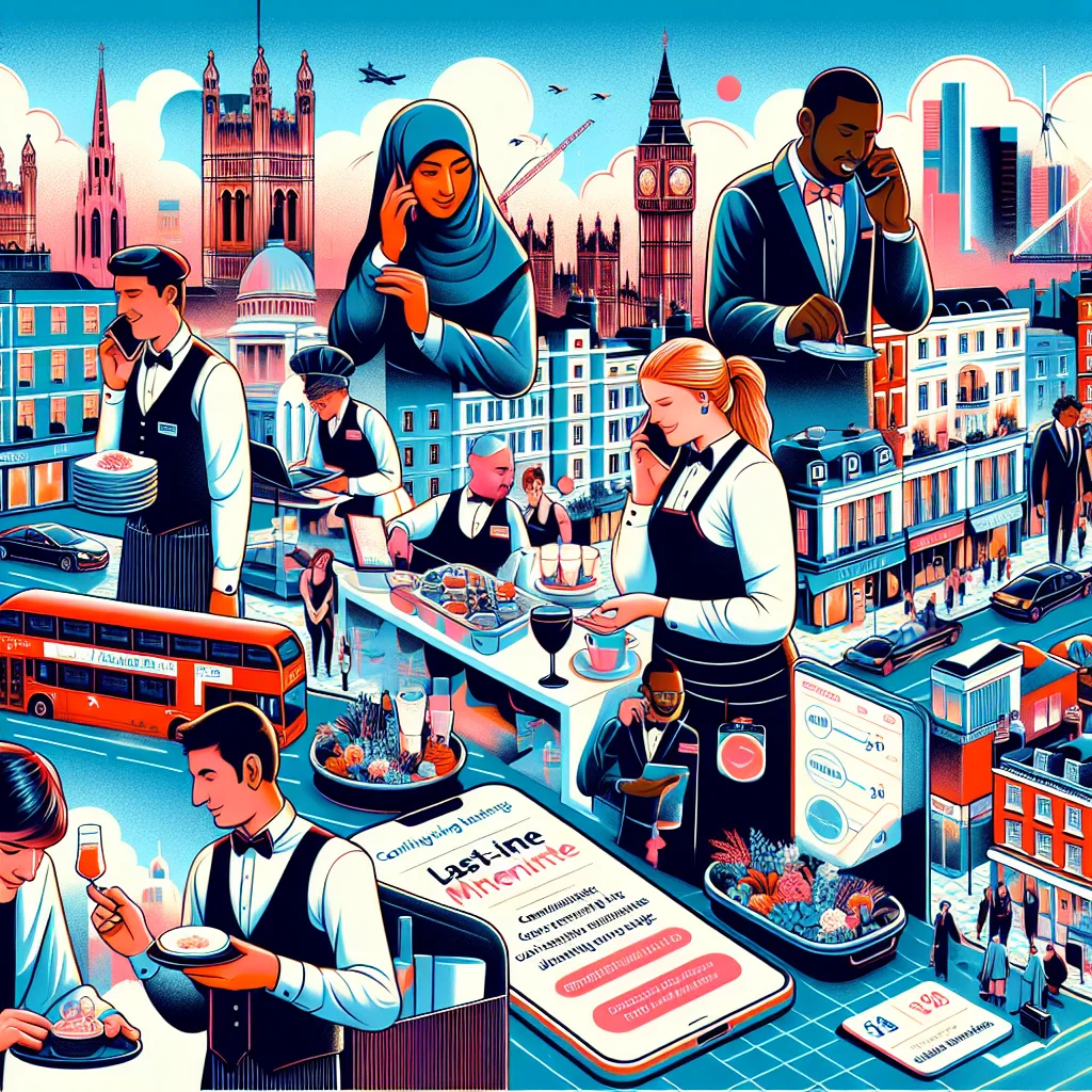 How to Book Last-Minute Waiters and Waitresses in London