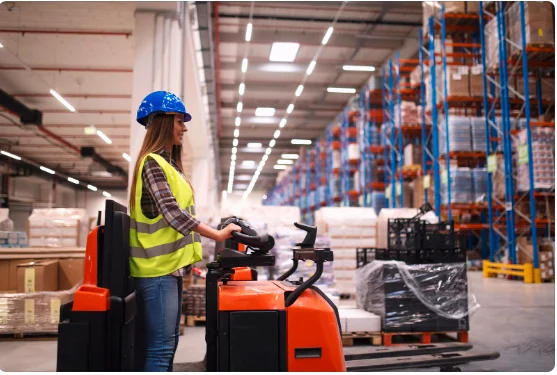 Modern warehouse facility