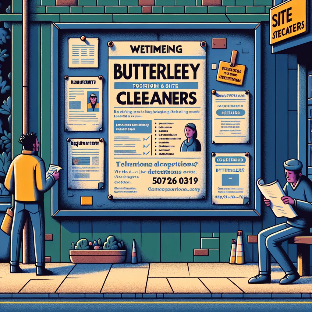 Find Site Cleaners Jobs in Butterley