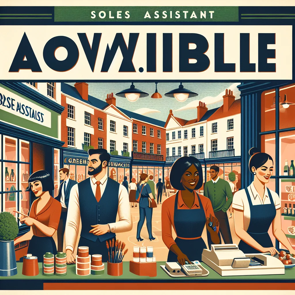 Find Sales Assistant Jobs in Greenwich