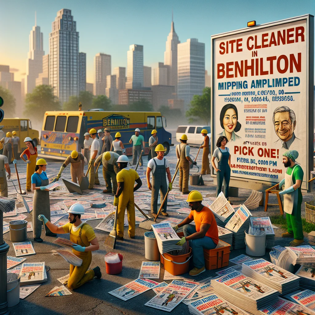 Find Site Cleaners Jobs in Benhilton