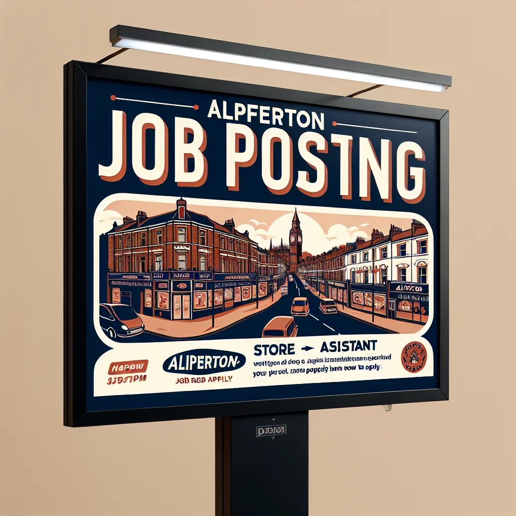 Find Store Assistant Jobs in Alperton