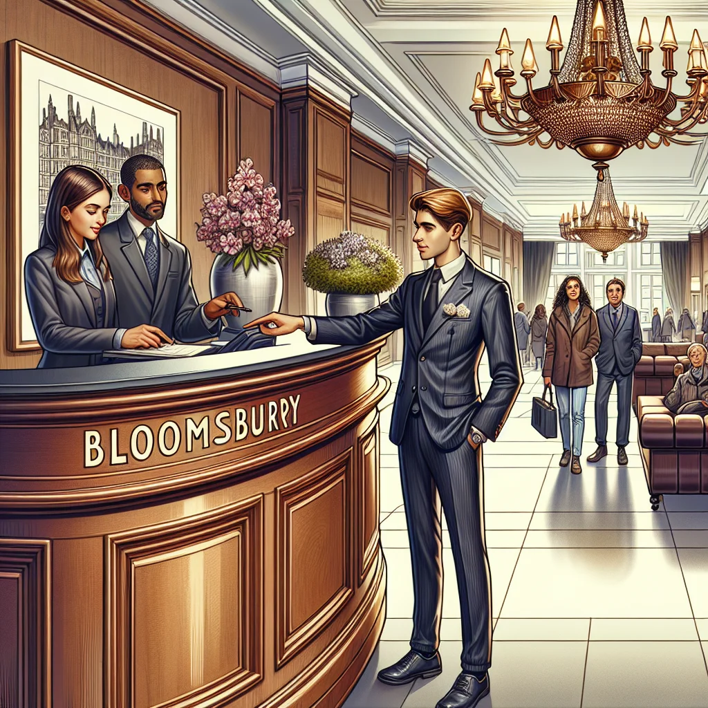 Hotel Receptionist Jobs in Bloomsbury