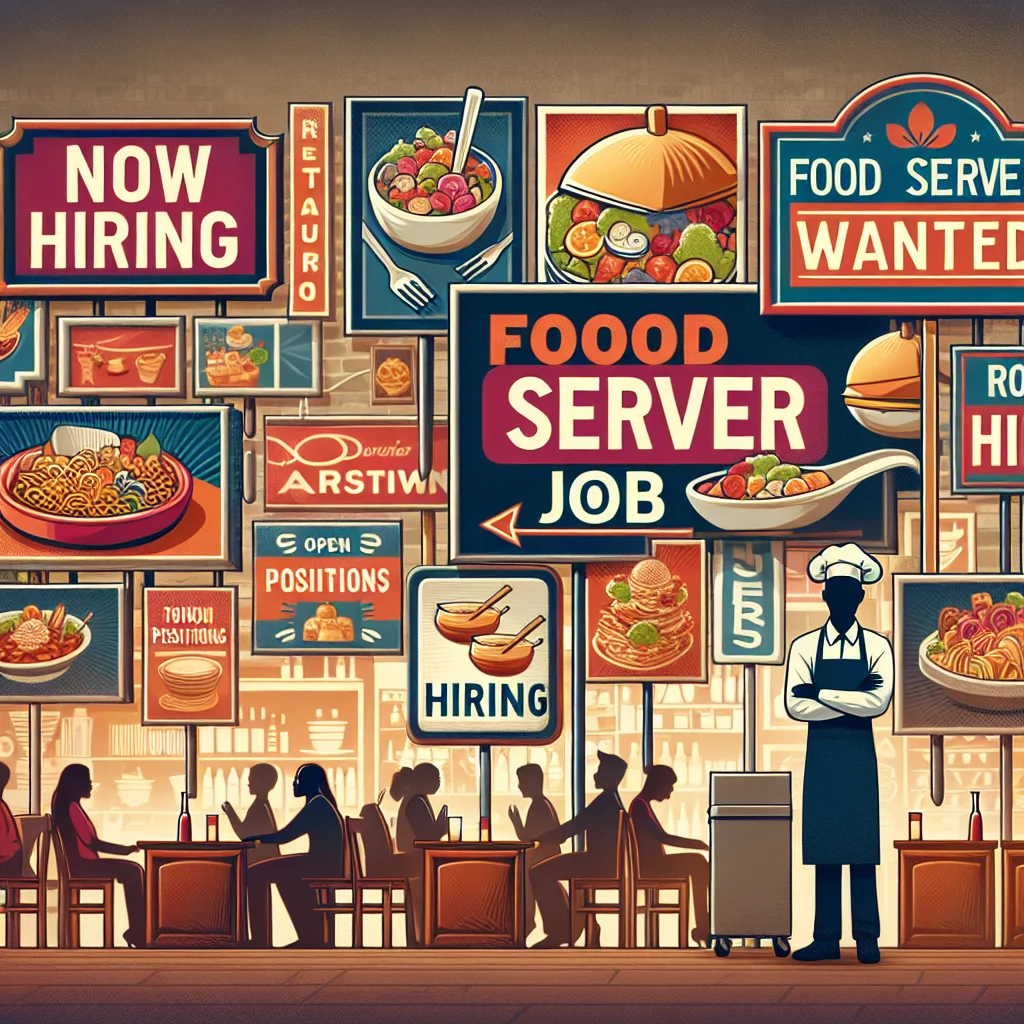 Find Restaurant Food Server Jobs in Bromley